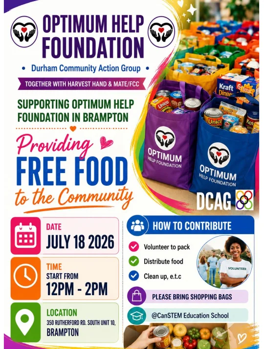 FREE FOOD to the Community